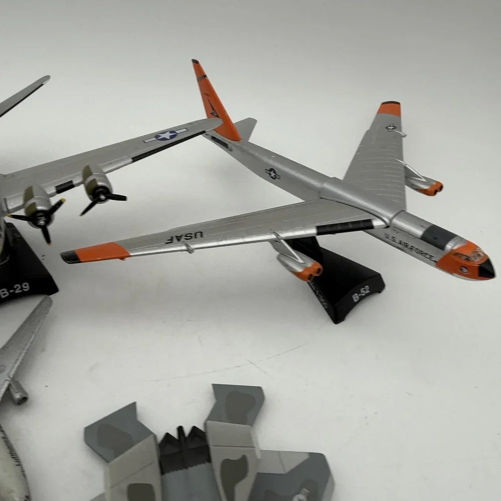 Lot Of 10 Scale Model Diecast Metal Airplanes